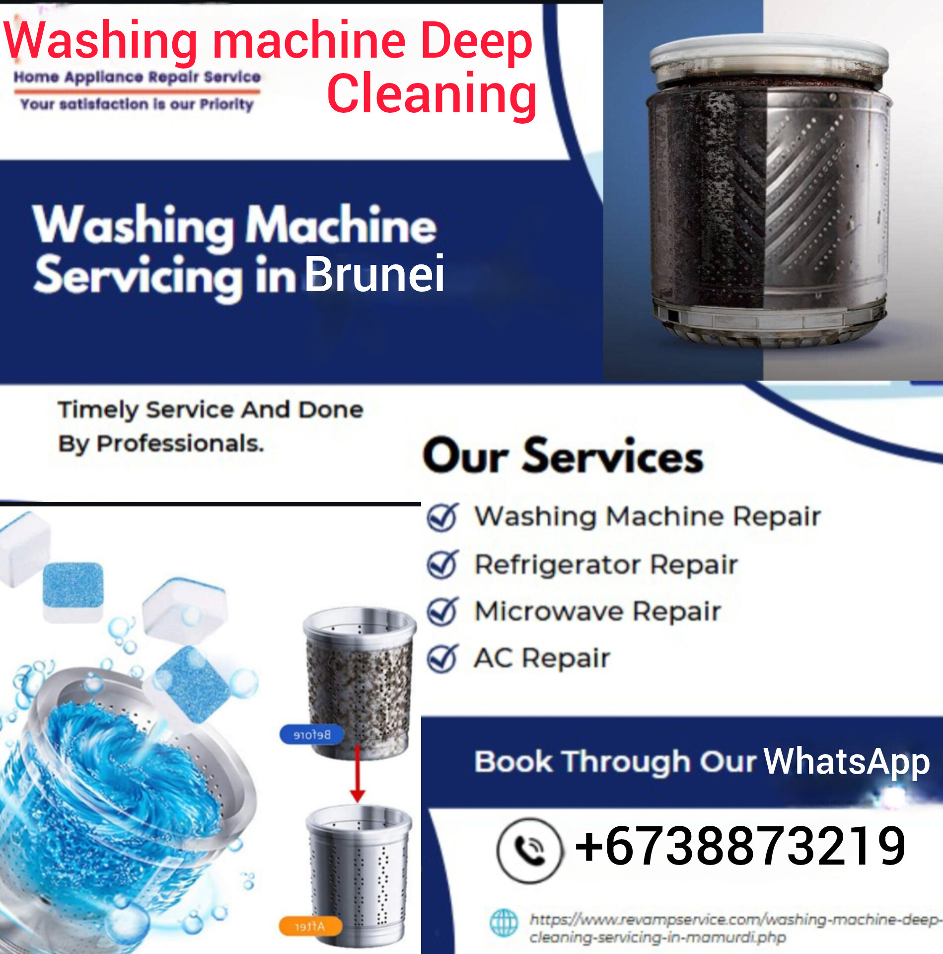 Washing Machine Inspection & Basic Cleaning